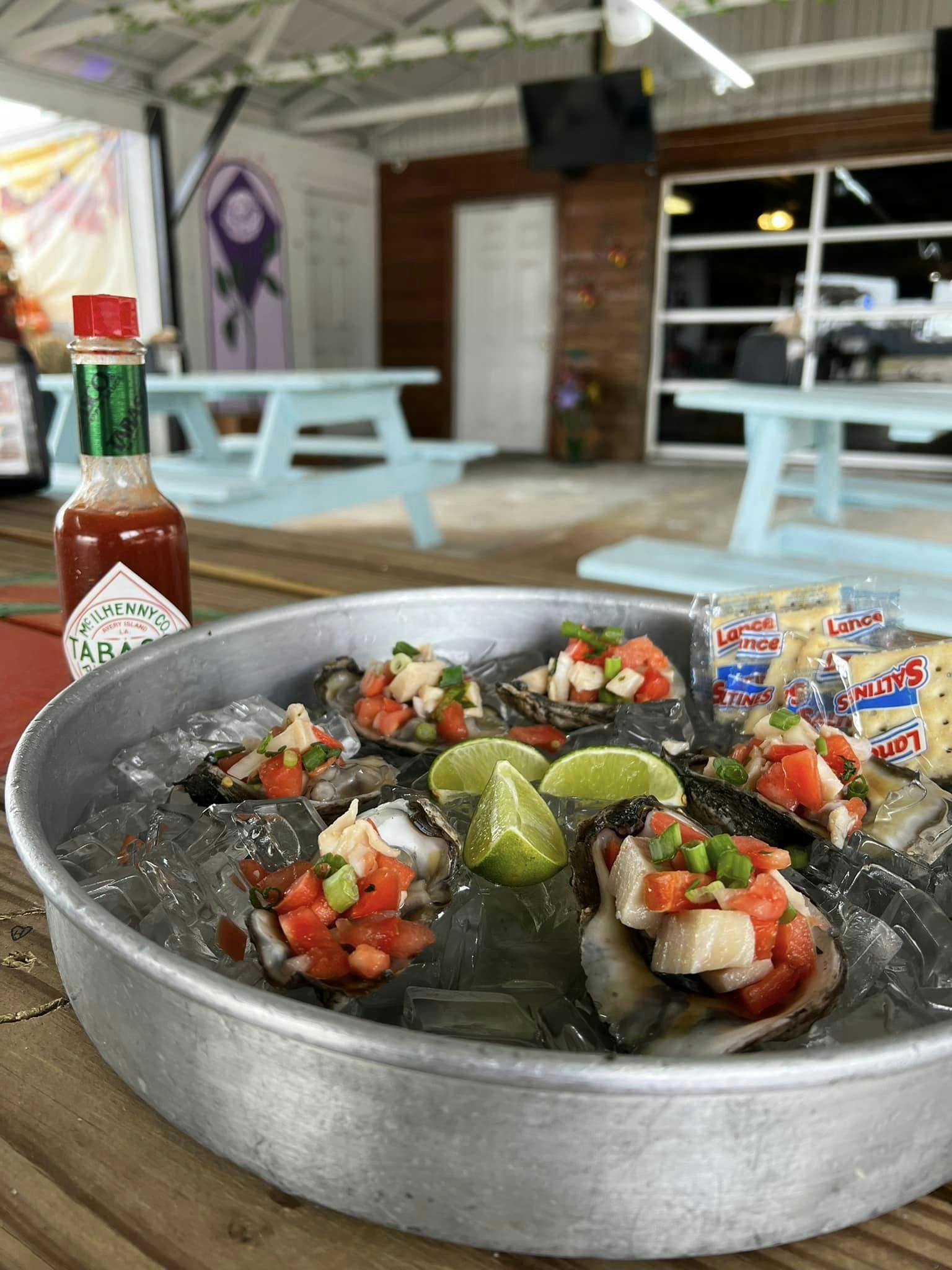 Outdoor oysters